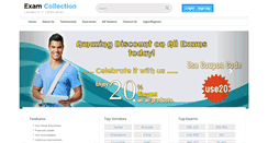 Desktop Screenshot of examcollection.us